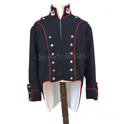 Nepoleonic 1812 foot artillery Lieutenant jacket